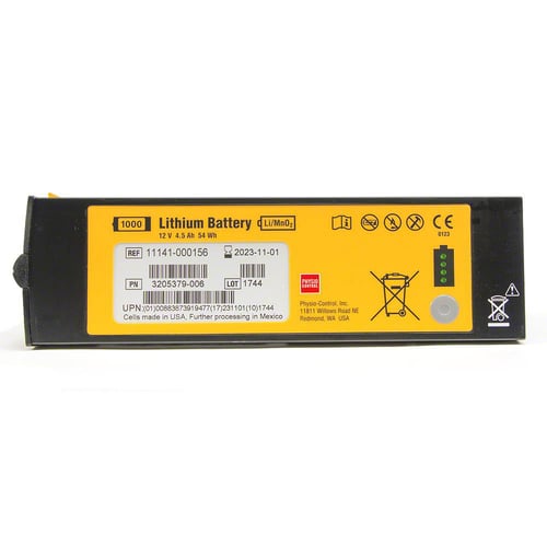 Physio-Control LIFEPAK 1000 Replacement Lithium AED Battery Kit