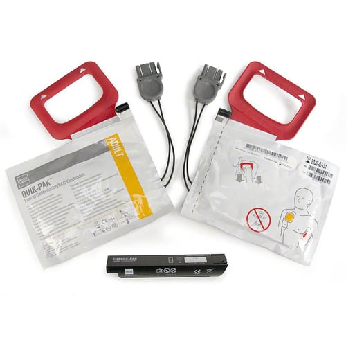 Physio-Control LIFEPAK CR Plus/EXPRESS CHARGE-PAK w/2 sets electrode pads - 11403-000001