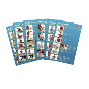 AHA 2015 Heartsaver Poster Pack - 12 pk