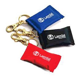 Laerdal Face Shield CPR Barrier Keychain Multi-Color (25 pk)