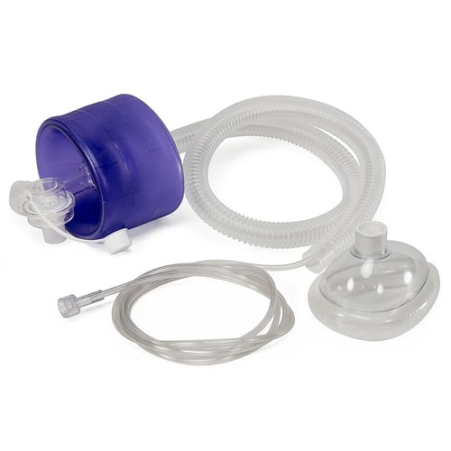 Portex 1st Response Adult Resuscitator (BVM) w/Flexible Tubing Reservoir by Smiths Medical