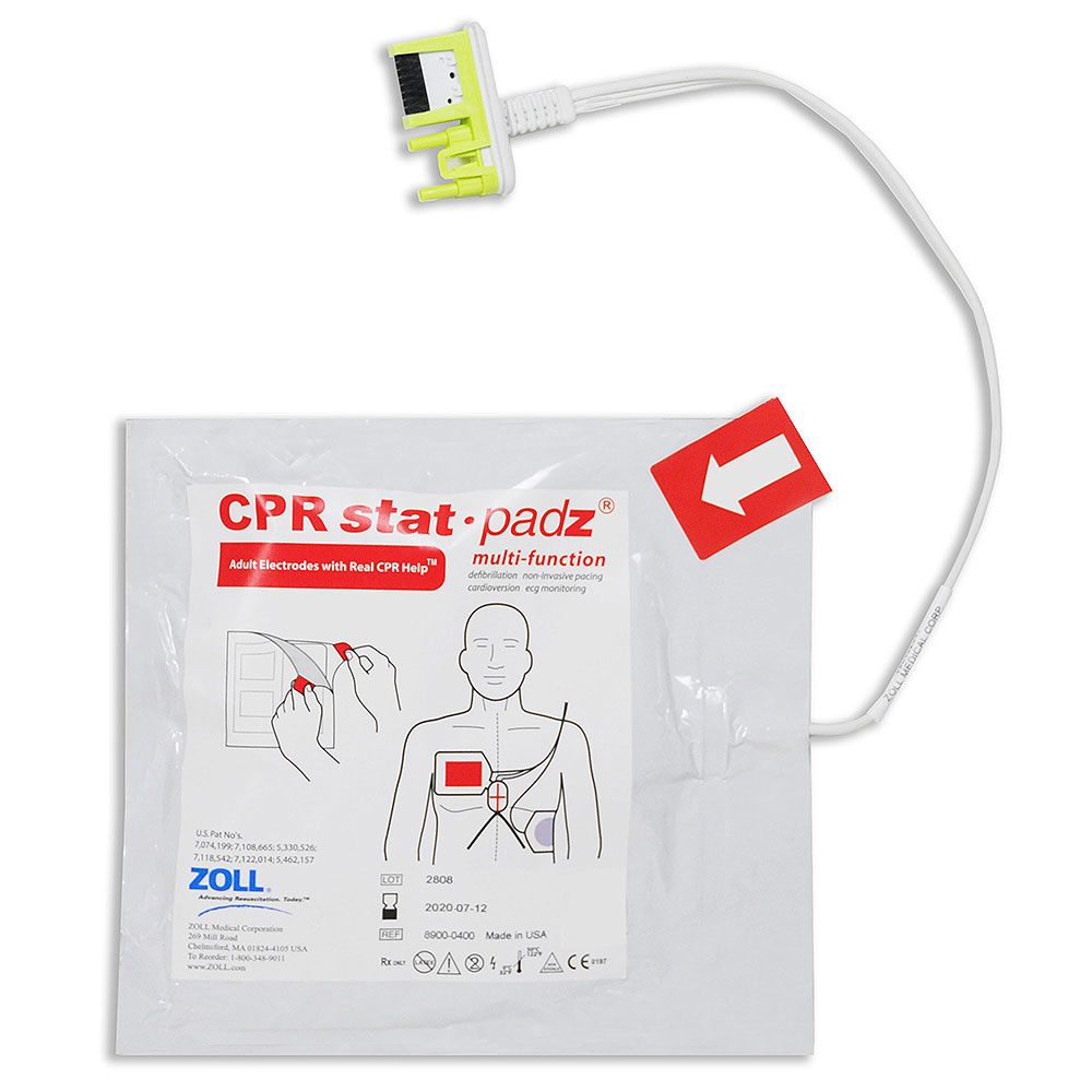 Zoll® CPR Stat Padz, HVP Multi-Function