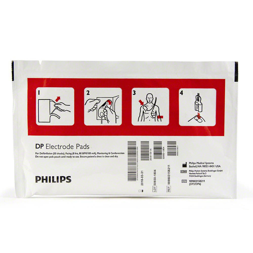 Philips FR/FR2/FR2+ Replacement Adult Electrode Pads