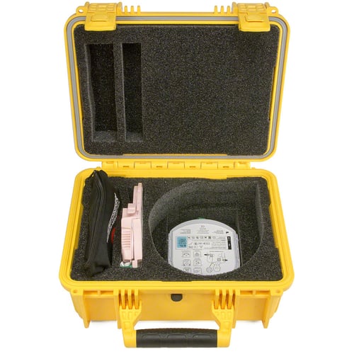 Shok Box Watertight Hard Carry Case for the HeartSine samaritan PAD AED