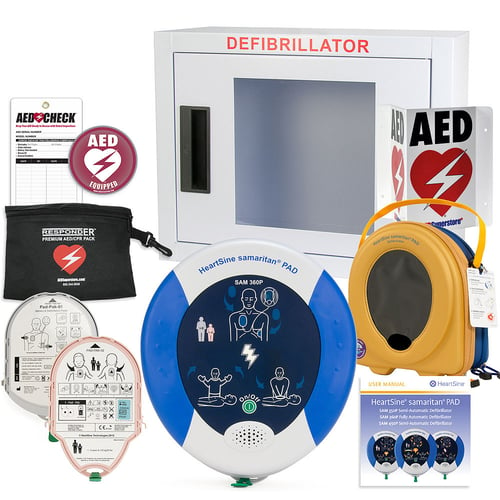 HeartSine samaritan PAD AED School & Community Value Package