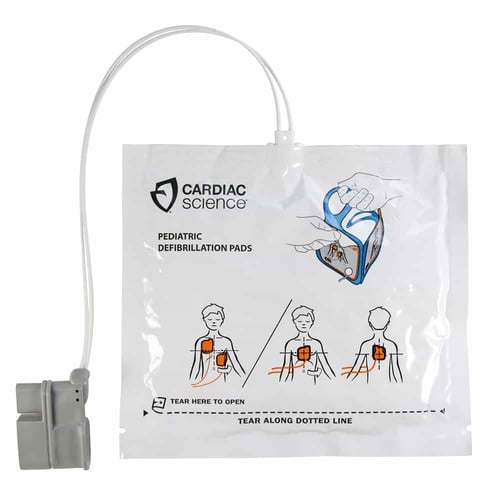 Cardiac Science Powerheart G5 Pediatric Intellisense Defibrillation Electrode Pads