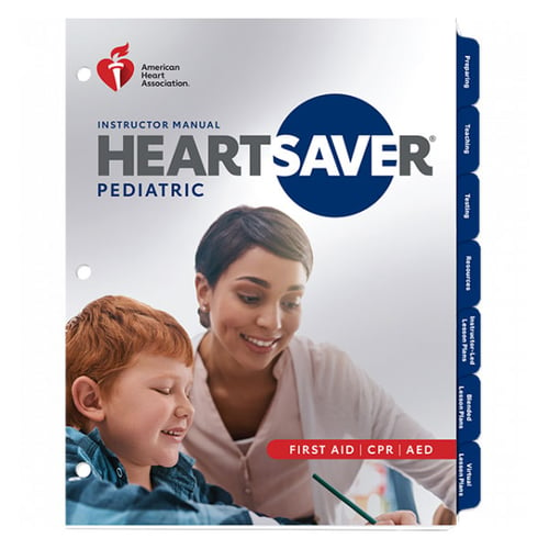 AHA 2020 Heartsaver Pediatric First Aid CPR AED Instructor Manual