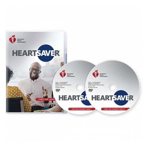 AHA 2020 Heartsaver First Aid CPR AED on DVD