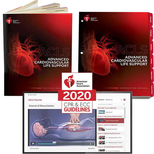 AHA 2020 ACLS Instructor Package w/Digital Video