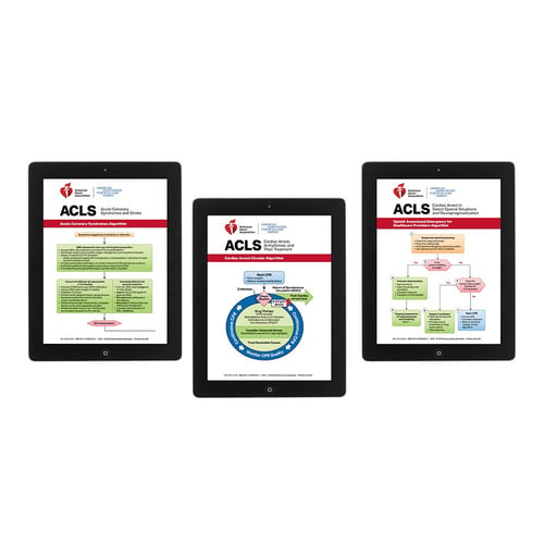 AHA 2020 ACLS Digital Pocket Reference Card Set