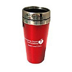 AHA Red Travel Mug