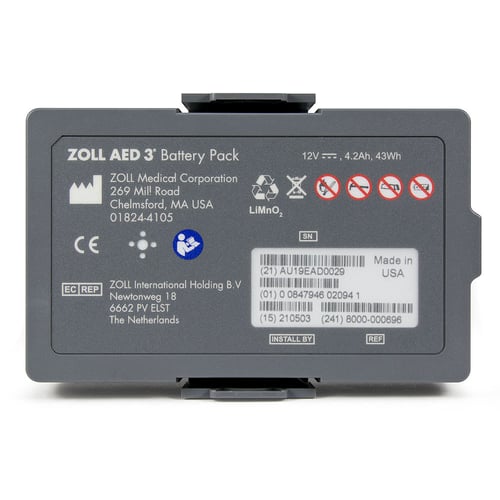 ZOLL AED 3 Non-Rechargeable Lithium Battery