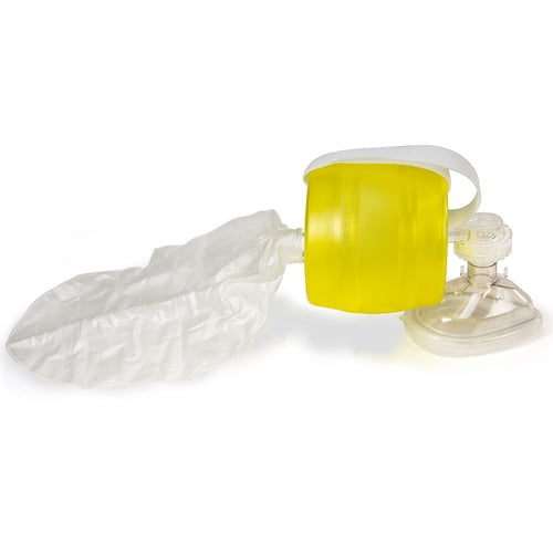 Laerdal The Bag II Disposable Resuscitator, Adult, #4 Mask - 12 Pack