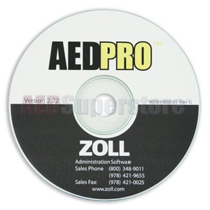 ZOLL AED PRO (ZAS) Admin Software CD