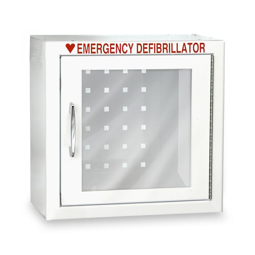 Compact Size AED Wall Cabinet with Advanced Alarm Options