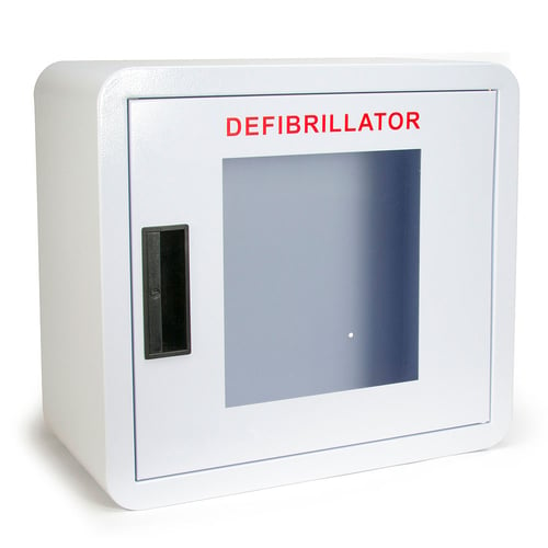 Premium Rounded Corner Standard Size AED Wall Cabinet