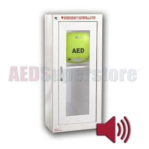 ZOLL AED Plus Tall Cabinet with Audible Alarm