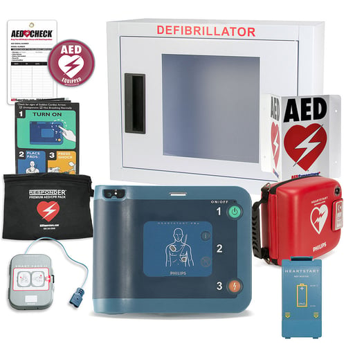 Philips HeartStart FRx AED Small Business Value Package (Includes RespondER Premium Items)