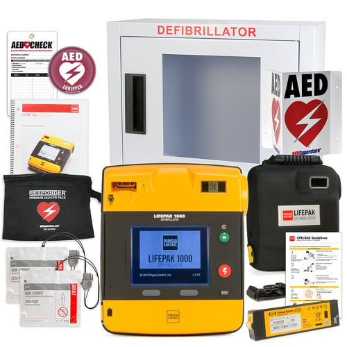 Physio-Control LifePAK 1000 AED Small Business Value Package