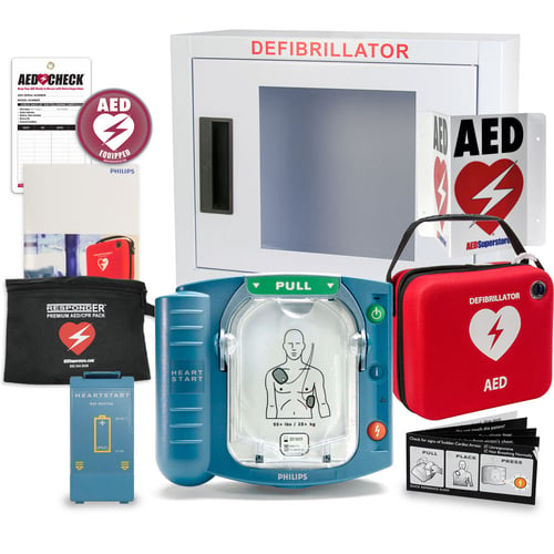 Philips HeartStart OnSite AED Small Business Value Package (Includes RespondER Premium Items)