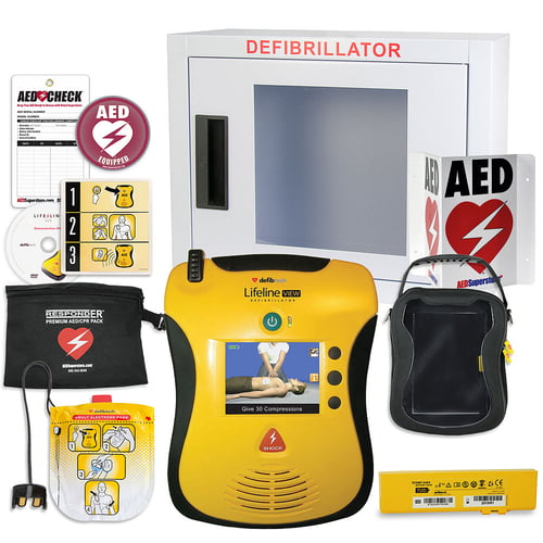 Defibtech Lifeline VIEW / ECG AED Small Business Value Package