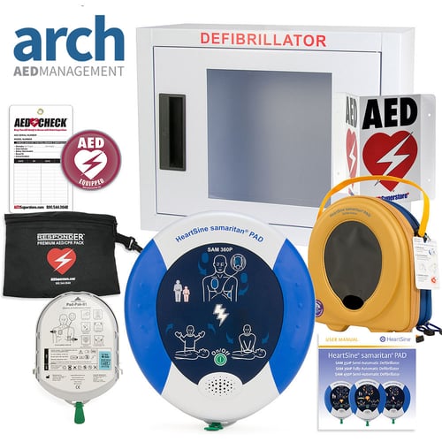 HeartSine samaritan PAD AED Corporate Value Package