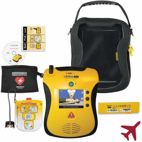 Defibtech Aviation VIEW/ECG AEDs 