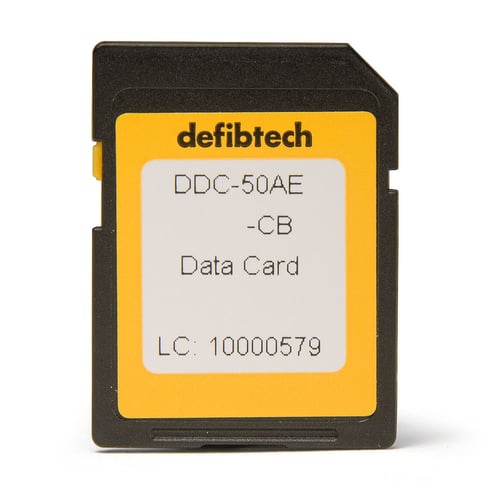 Defibtech Lifeline or Lifeline AUTO AED Data Card w/Audio Recording