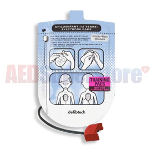 Defibtech Pediatric TRAINING Pads Kit