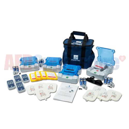 PRESTAN Professional AED Trainer 4-Pack w/Remotes