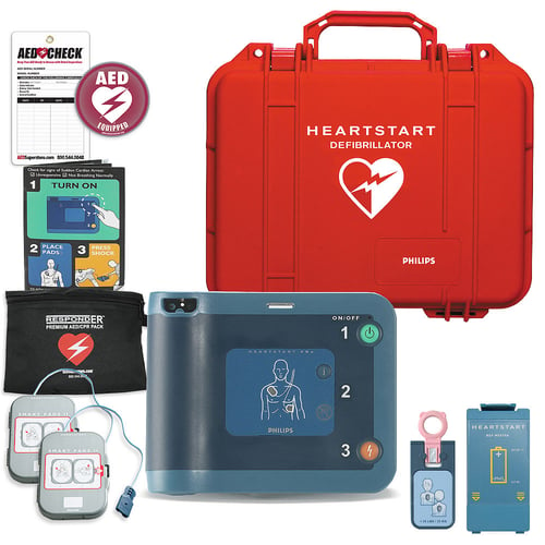 Philips HeartStart FRx AED Mobile Responder Value Package (Includes RespondER Premium Items)