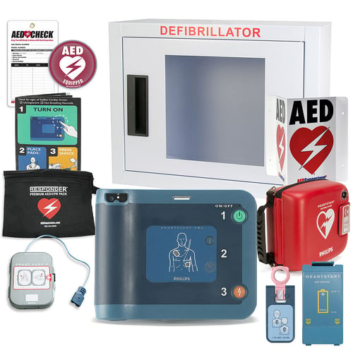 Philips HeartStart FRx AED School & Community Value Package (Includes RespondER Premium Items)