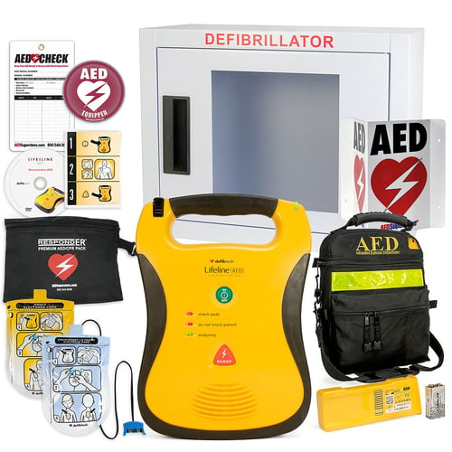 Defibtech Lifeline AED School & Community Value Package