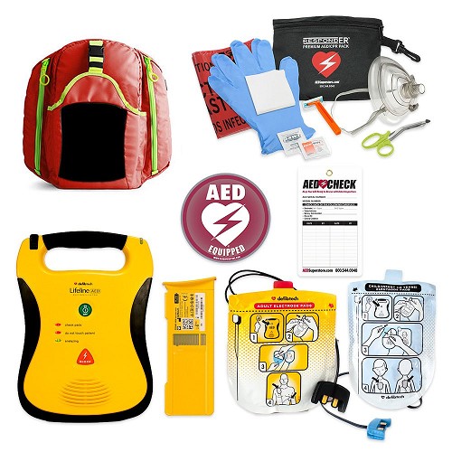 Defibtech Lifeline Sports AED Package