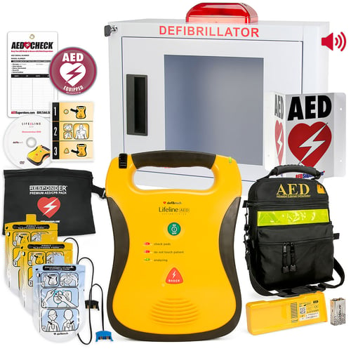 Defibtech Lifeline AED Church/Worship Value Package