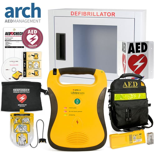 Defibtech Lifeline AED Complete Value Package