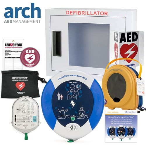 HeartSine samaritan PAD AED Complete Value Package