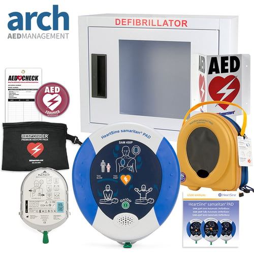 HeartSine samaritan PAD 450P AED Complete Value Package