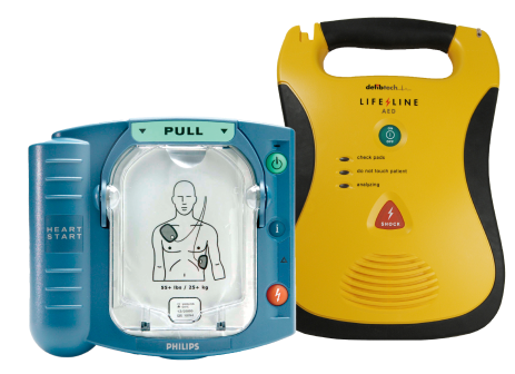 Philips Onsite and Defibtech Lifeline